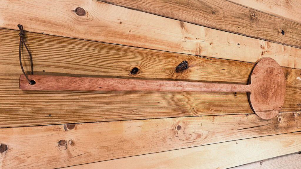 Woodcraft - Spalted Maple Wood Fired Pizza Peel